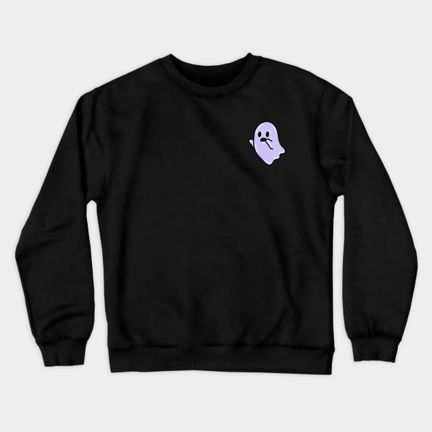 Simple Ghost Crewneck Sweatshirt by BilliamsLtd